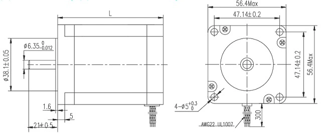 NEMA 8, 11, 14, 16, 17, 23, 34, 43 Stepper Gear Motor